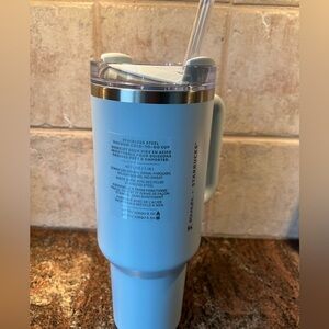 Starbucks X Stanley 40oz Spring Sky Blue Tumbler *NEW*